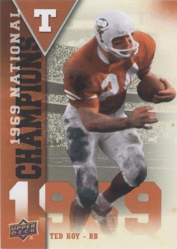 2011 Upper Deck University of Texas Ted Koy #NC-TK