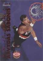 1999-00 Fleer Tradition - Arvydas Sabonis #118