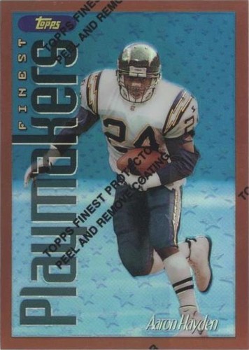 1996 Topps Finest Aaron Hayden #327