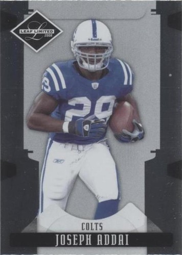 2008 Leaf Limited Joseph Addai #44