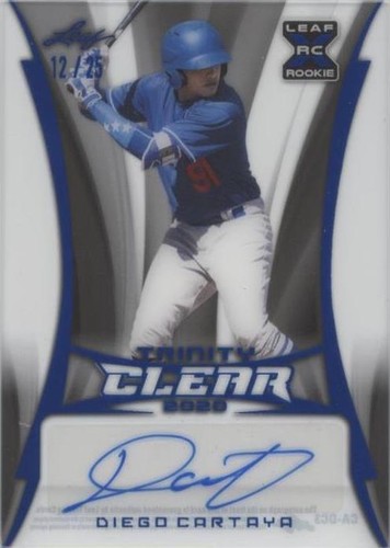 2020 Leaf Trinity - Diego Cartaya #CA-DC3