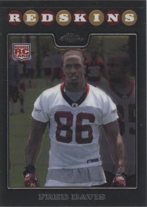 2008 Topps Chrome Fred Davis #TC214
