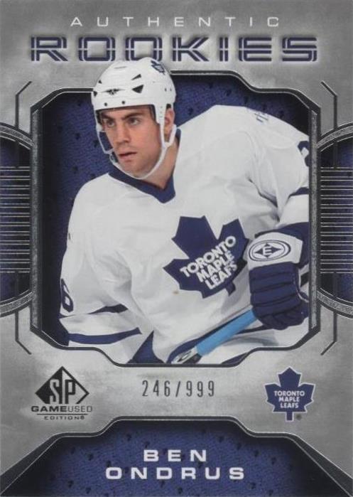 2006-07 SP Game Used Edition - Ben Ondrus #154