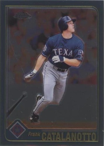 2001 Topps Chrome - Frank Catalanotto #544