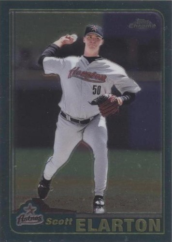 2001 Topps Chrome - Scott Elarton #347