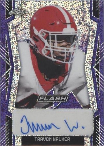 2022 Leaf Flash Travon Walker #PA-TW1