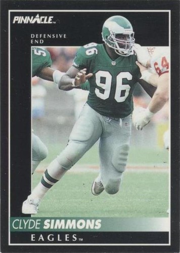 1992 Pinnacle Clyde Simmons #39