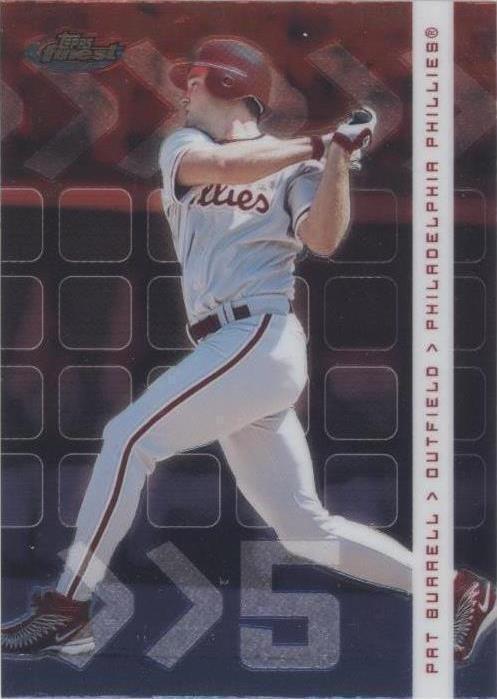 2002 Topps Finest - Pat Burrell #16