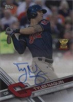2017 Topps Clearly Authentic Autographs - Tyler Naquin #CAAU-TN