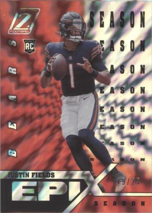 2021 Panini Zenith Justin Fields #EO-4