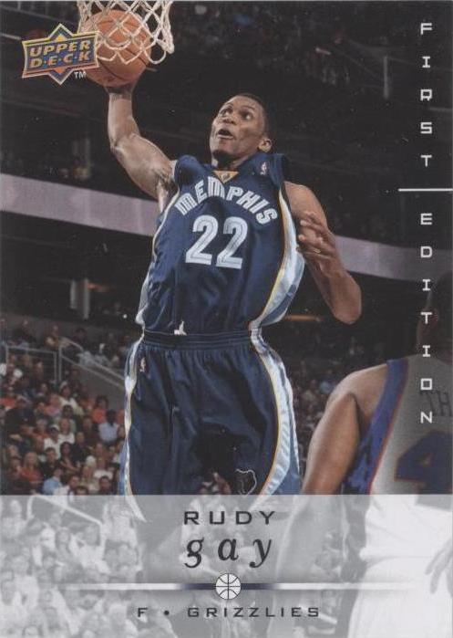 2008-09 Upper Deck First Edition - Rudy Gay #92