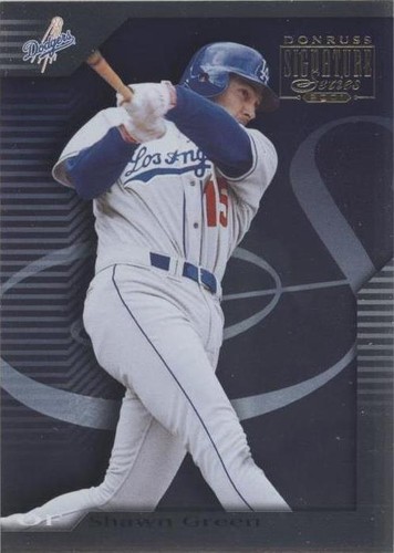 2001 Donruss Signature Series - Shawn Green #39