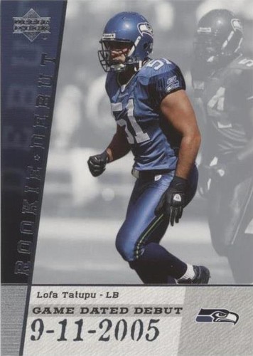 2006 Upper Deck Rookie Debut Lofa Tatupu #GDD-TA