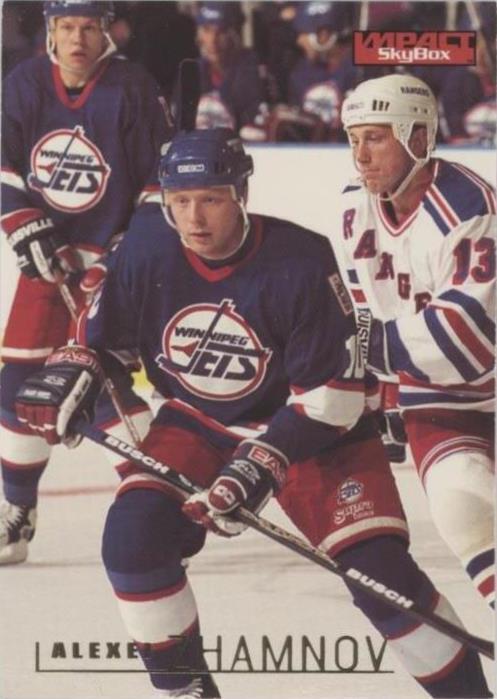 1995-96 Skybox Impact - Alex Zhamnov #187