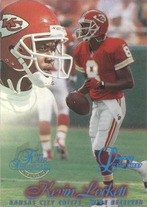 1997 Flair Showcase Kevin Lockett #108