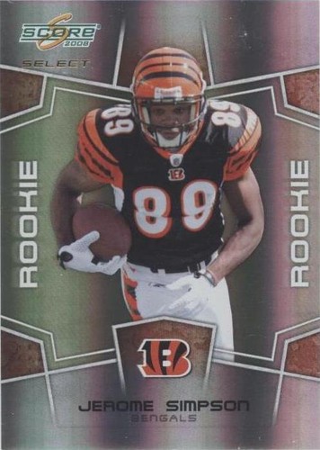 2008 Score Select Jerome Simpson #367
