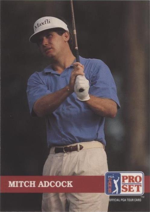 1992 Pro Set Golf - Mitch Adcock #158