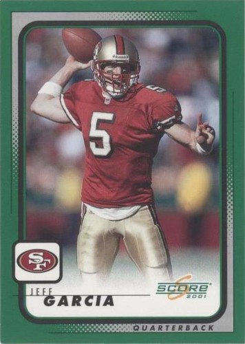 2001 Score Jeff Garcia #176