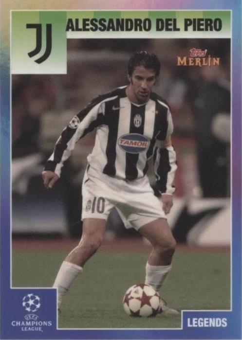 Topps Merlin's Heritage 95 UCL 2020-21 Alessandro Del Piero #107