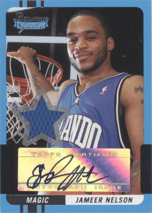 2004-05 Bowman Signature - Jameer Nelson #69