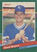 1991 Donruss - Brent Mayne #617