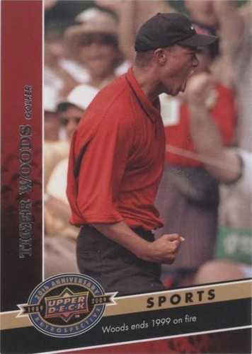 2009 Upper Deck 20th Anniversary Retrospective - Tiger Woods #1254