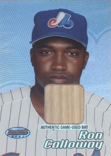 2002 Bowman's Best - Ron Calloway #134