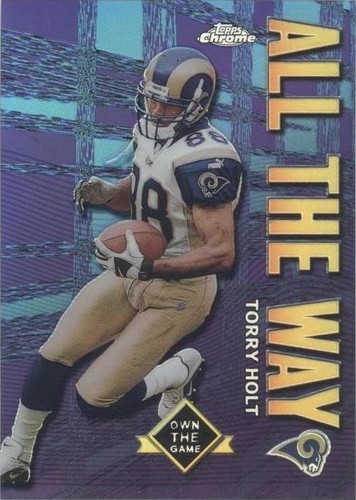 2001 Topps Chrome Torry Holt #AW3