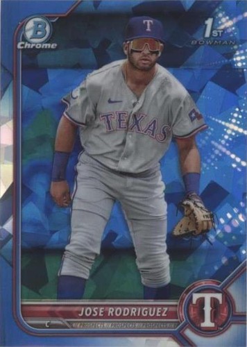 2022 Bowman Sapphire Edition - Jose Rodriguez #BCP-62