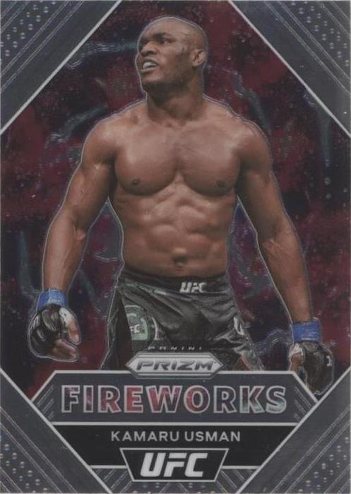 2021 Panini Prizm UFC - Kamaru Usman #24