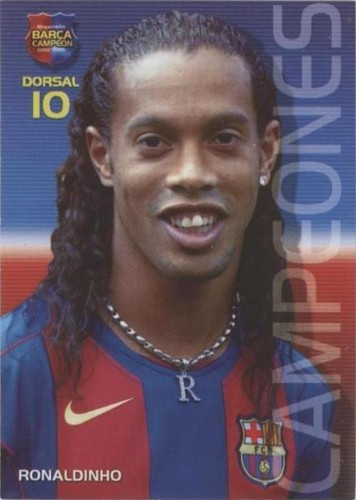 ロナウジーニョのカガネル Ronaldinho Legend Parallel /25 Topps Team