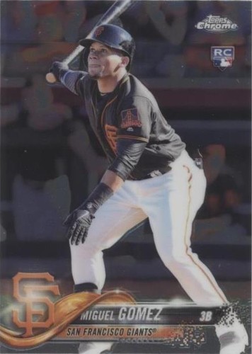 2018 Topps Chrome - Miguel Gomez #13