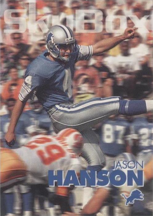 1993 Skybox Impact Jason Hanson #103