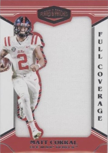 2022 Panini Chronicles Draft Picks Matt Corral #PP-MCO