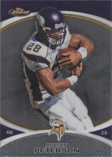 2010 Topps Finest Adrian Peterson #1