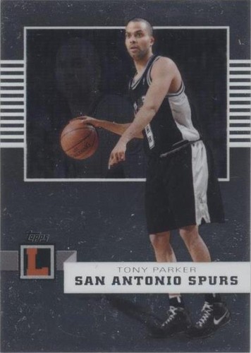 2007-08 Topps Letterman - Tony Parker #6