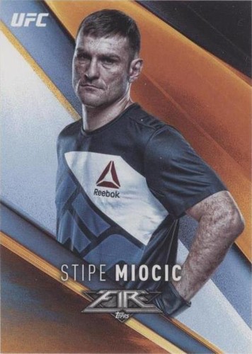 2017 Topps UFC Fire - Stipe Miocic #28