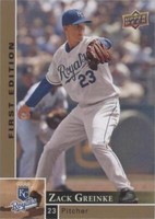 2009 Upper Deck First Edition - Zack Greinke #127