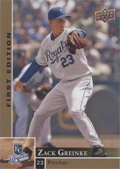 2009 Upper Deck First Edition - Zack Greinke #127