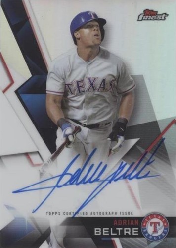 2018 Topps Finest - Adrian Beltre #FA-AB