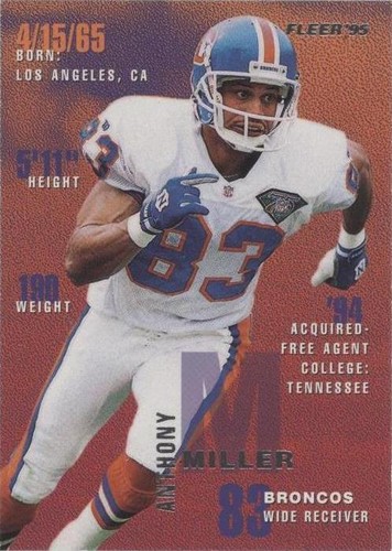 1995 Fleer #113 Anthony Miller | eBay