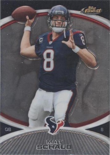 2010 Topps Finest Matt Schaub #21
