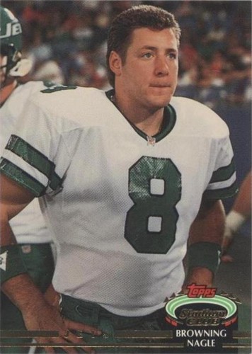 1992 Topps Stadium Club Browning Nagle #613