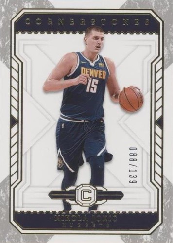 2018-19 Panini Cornerstones - Nikola Jokić #117