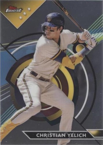 2023 Topps Finest - Christian Yelich #82