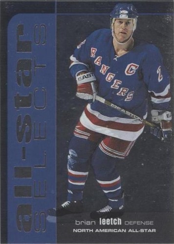 1999-00 In the Game Be A Player Memorabilia - Brian Leetch #SL-10