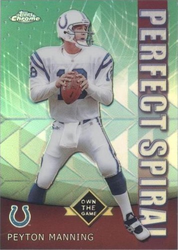 2001 Topps Chrome Peyton Manning #PS2