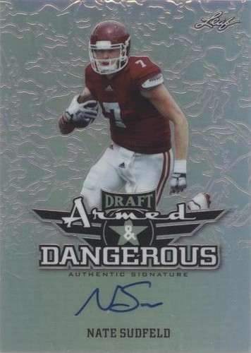 2016 Leaf Metal Draft Nate Sudfeld #AD-NS1