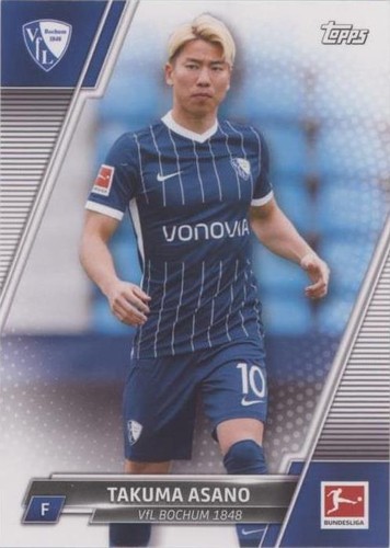 2021-22 Topps Bundesliga Takuma Asano #43