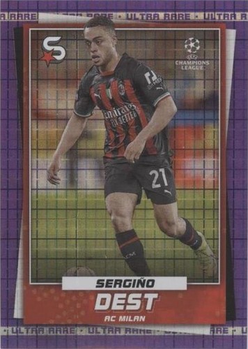 2022-23 Topps UEFA Club Competitions Superstars Sergino Dest #67